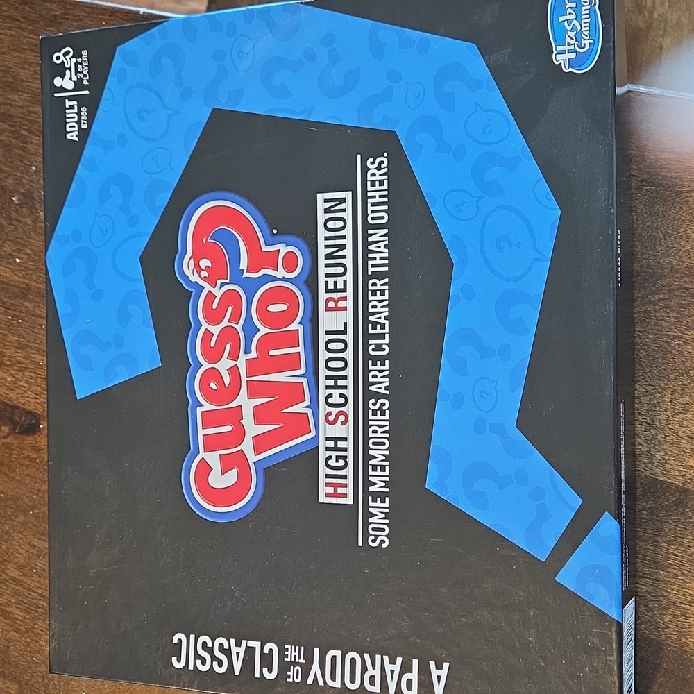 Guess Who? High School Reunion Board Game Like Brand New